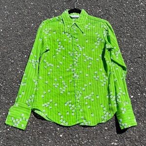 Wrangler Green Floral Camisole